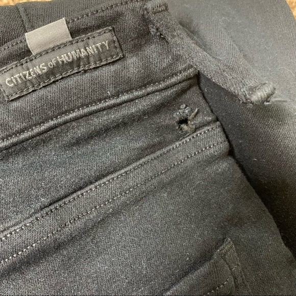 CITIZENS OF HUMANITY (Aritzia) Carlie Skinny Jeans With Pockets Black Size 26 - Picture 11 of 15